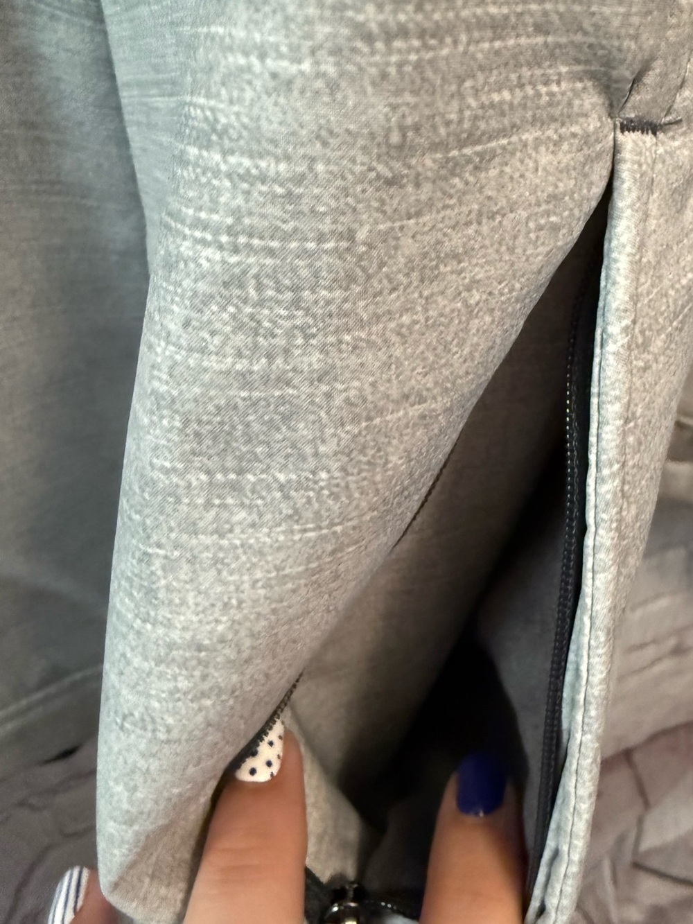 Free Country Light Gray Fleece-Lined Hooded Zip Jacket - Picture 2 of 11